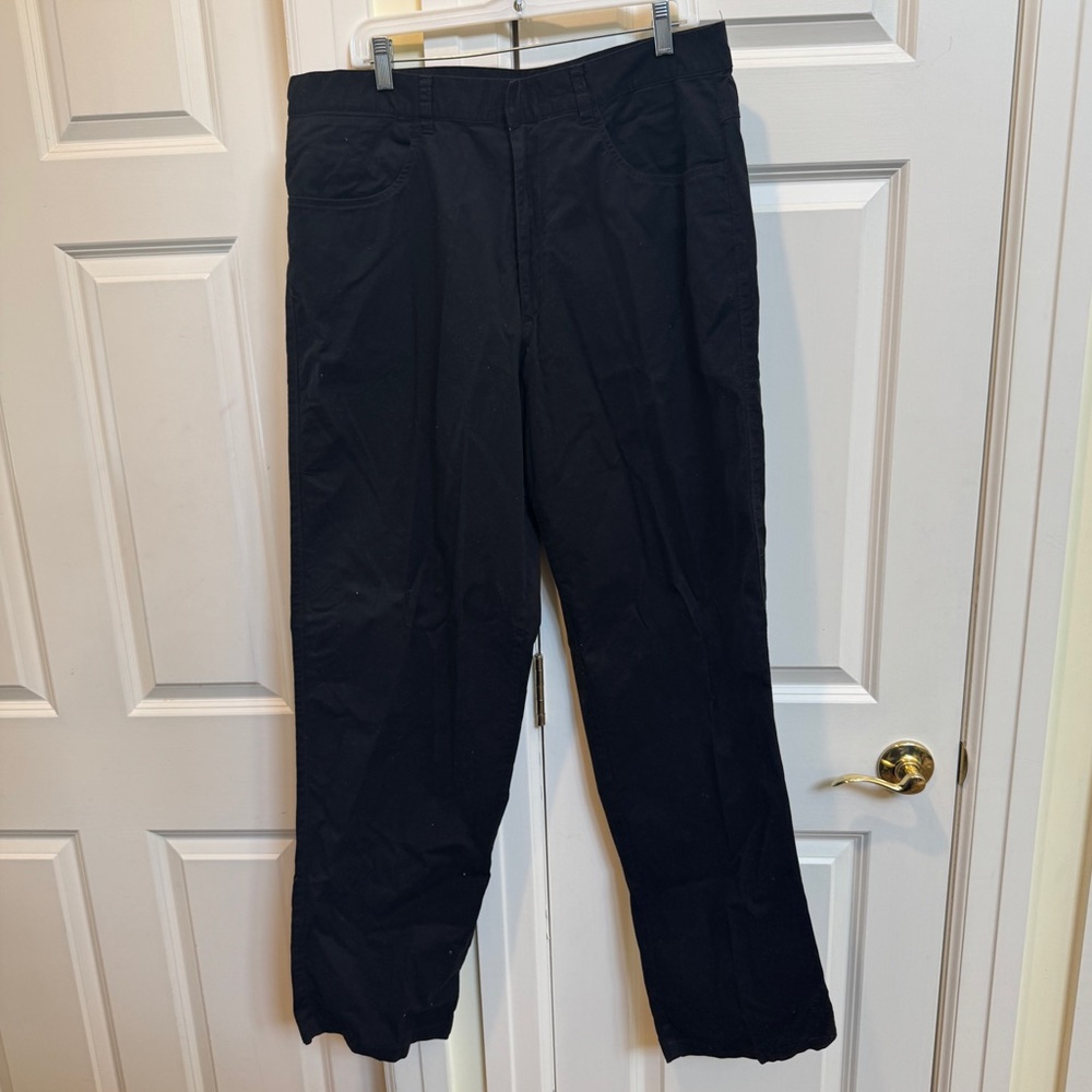 Zegna Sport Men’s Cotton Black Pants